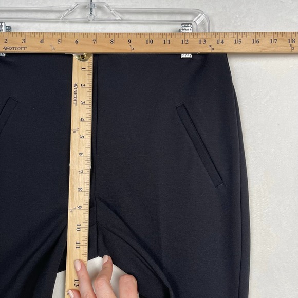 Chicos Fabulously Slimming Black Pants w Thick Elastic waistband 00 Short (SZ 2) - Picture 9 of 11